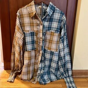 Andtheway plaid shirt